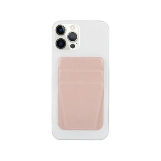 Uniq LYFT Universal Wallet With Stand And Grip - Blush Pink